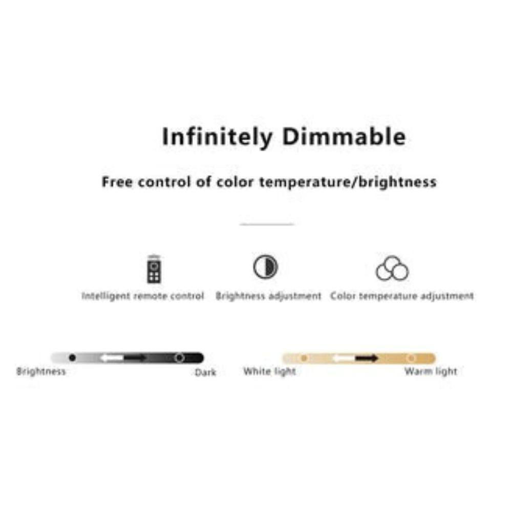 Lámpara de techo LED empotrada simple