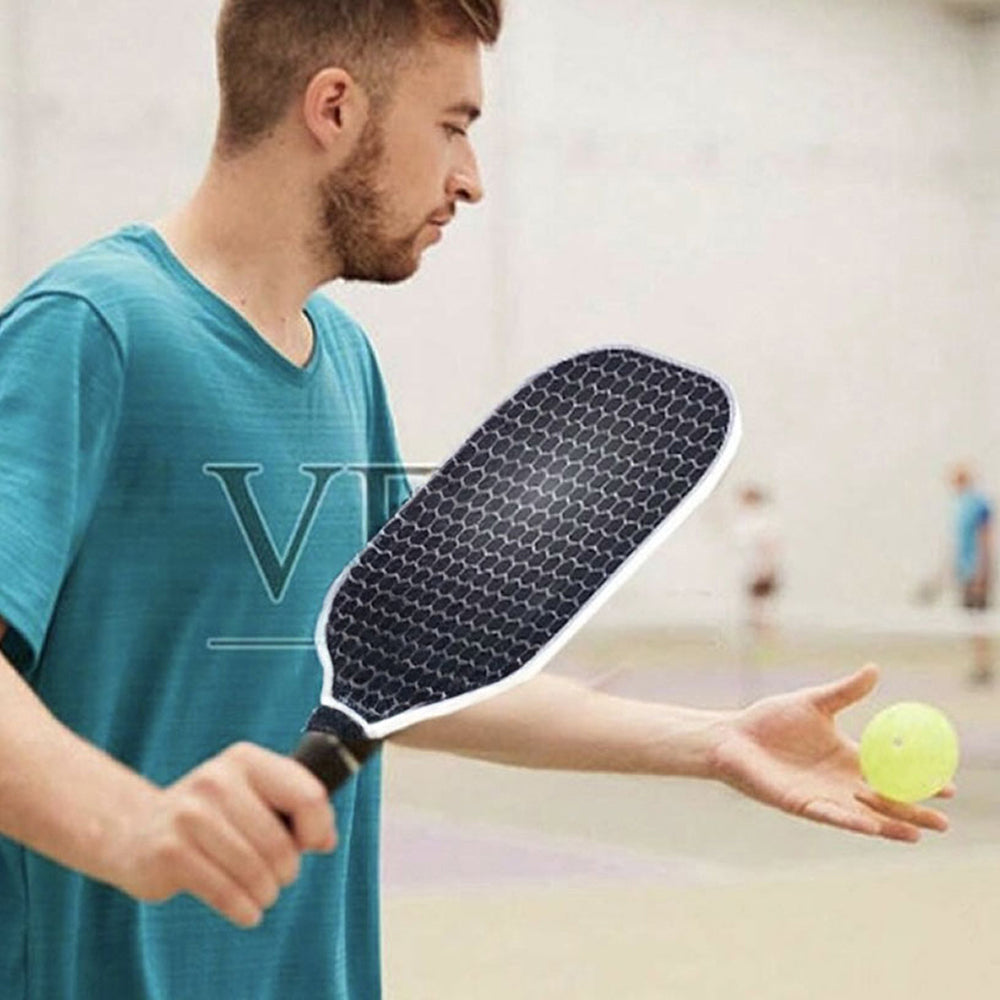 Pickleball Paddle with Carbon Fiber Face & Honeycomb Core for Spin Control & Power