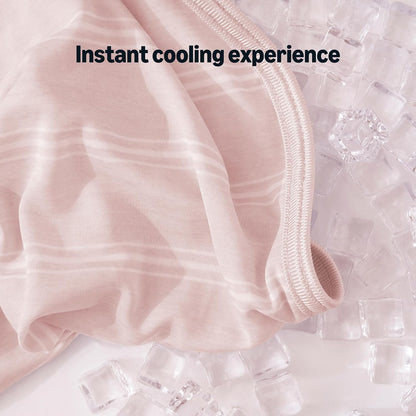 Comodidad refrescante | Manta ligera reversible para personas calurosas | Manta fina y suave para cama y sofá