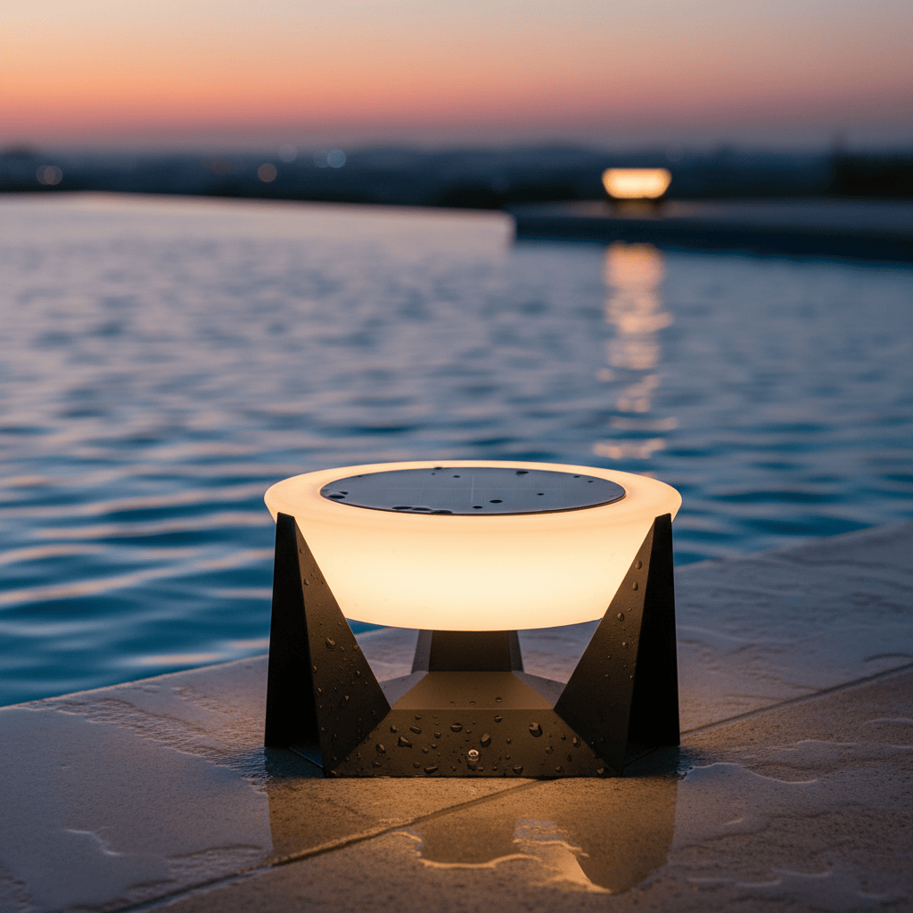 Weather-Resistant Solar Landing Light for Garden and Pathway – Outdoor Yard Lighting