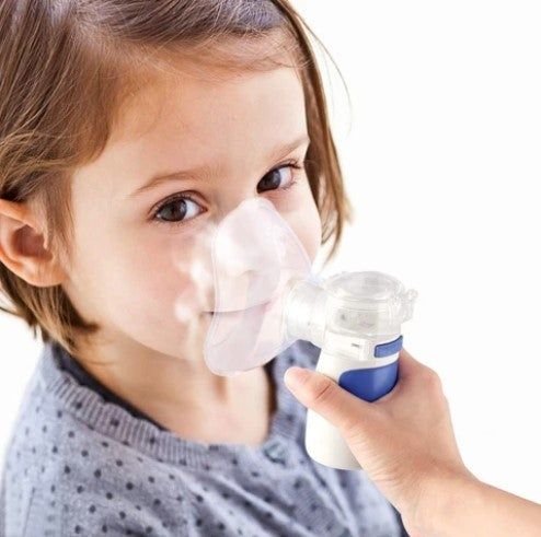 Rechargeable Mesh Nebulizer for Asthma Relief – Compact Respiratory Therapy Device for Adults & Kids