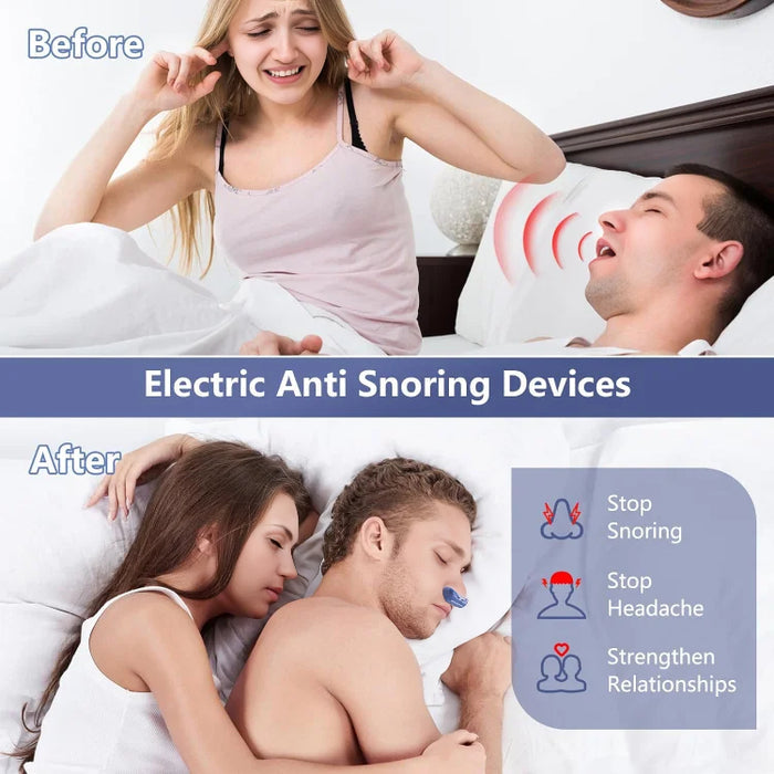 Compact Sleep Apnea Relief Device – Maskless Airway Support for Travel & Home Use | Portable Breathing Aid for Snoring & Sleep Quality