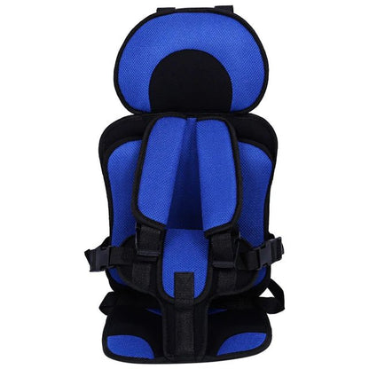 Adjustable Child Booster Seat Cushion for Toddlers & Kids – Portable Travel Safety Pad with Harness Straps for Strollers, Bikes &