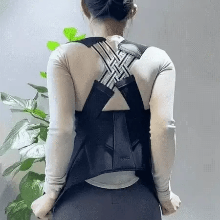 Ortekor Posture Perfect | Adjustable Back Posture Corrector with Support Straps | Breathable Design for Daily Comfort