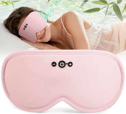 Serenity Collection | Bluetooth 5.4 3D Sleep Eye Mask with Zero Side Pressure | Breathable & Light Blocking for Restful Sleep