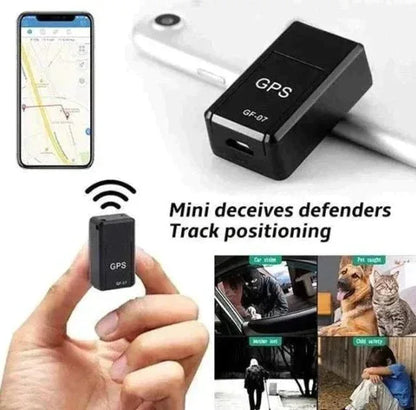 Compact Magnetic Vehicle GPS Tracker with No Monthly Fees | Real-Time Location Finder for Cars Motorcycles Bikes | Waterproof Mini Device