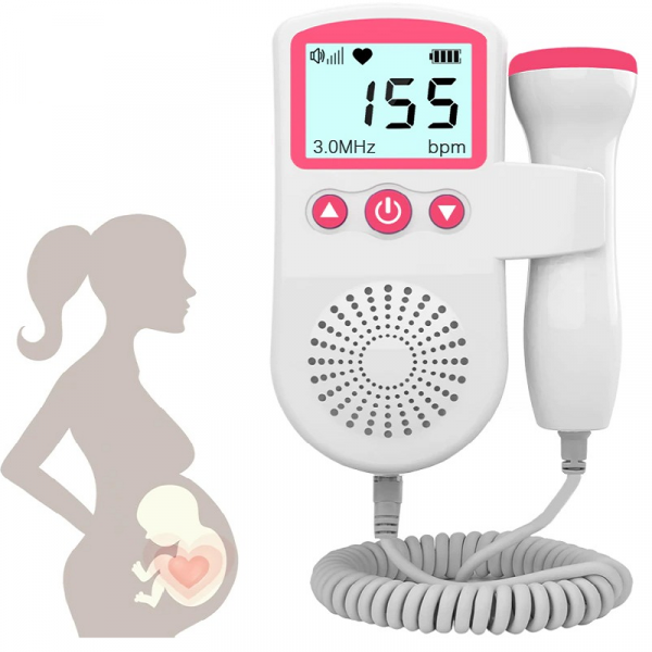 Handheld Sound Detection Device with Sensor Probe & LCD Screen for General Audio Monitoring