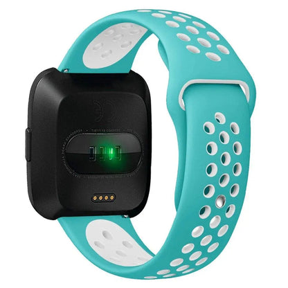 Silicone Replacement Wristband for Fitbit Versa 2 – Moisture-Resistant, Adjustable Fit Sport Strap for Everyday Workouts & Active Wear