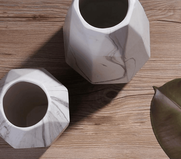 MarbleMosaic™ Modern Vase