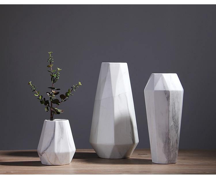 MarbleMosaic™ Modern Vase