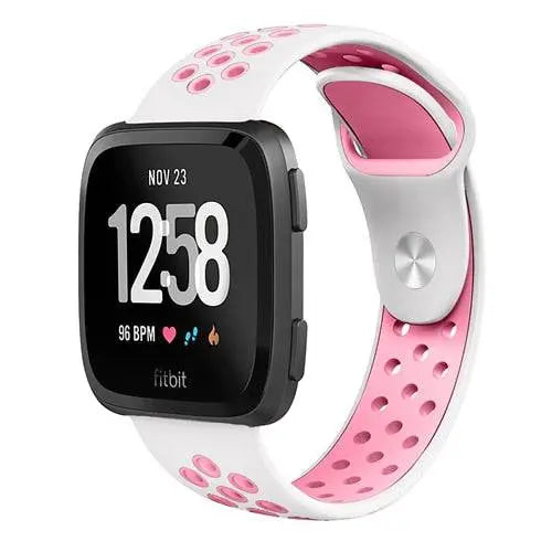 Silicone Replacement Wristband for Fitbit Versa 2 – Moisture-Resistant, Adjustable Fit Sport Strap for Everyday Workouts & Active Wear