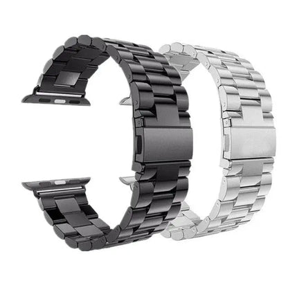 Dual Metal Watch Straps Bundle – Mesh & Link Bracelet Set for 42mm, 44mm, 46mm, 49mm Smart Watch Models