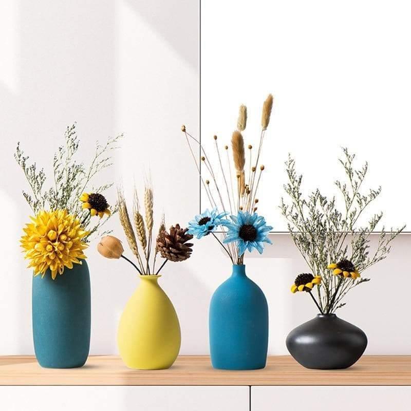 Vibrant Ceramic Vases