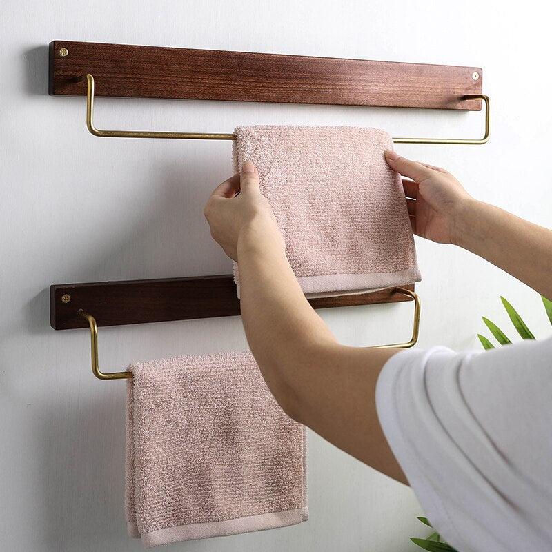 Wooden Towel Stand