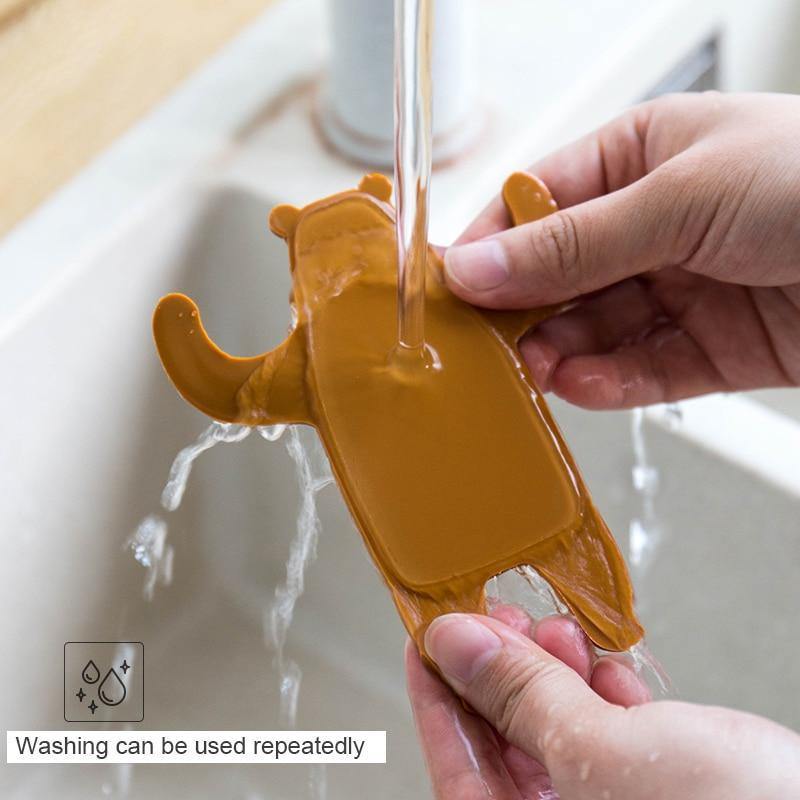 Adhesive Animal Hooks for Fridge and Wall