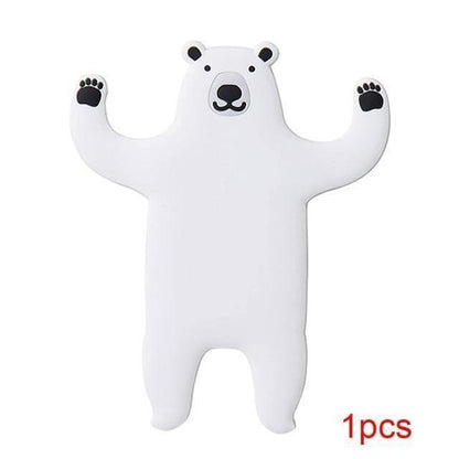 Adhesive Animal Hooks for Fridge and Wall