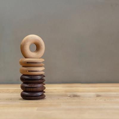 Wooden Bagel Clip