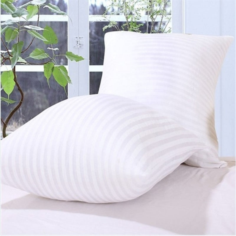 Refillable Pillow Form with Zip-Open Filling for Couches, Beds & Chairs – White Polyester Inner Core