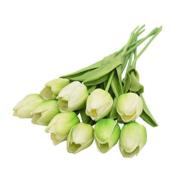 TULIPLUME – Faux Floral Arrangement for Graceful Table Décor
