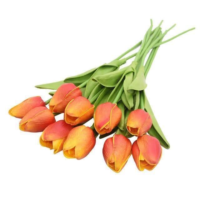 TULIPLUME – Faux Floral Arrangement for Graceful Table Décor