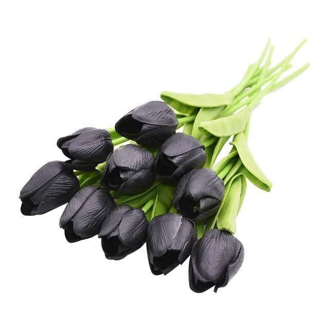 TULIPLUME – Faux Floral Arrangement for Graceful Table Décor