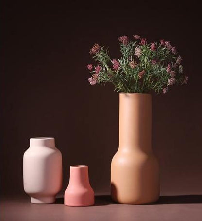 Franz Palette Clay Blossom Vase