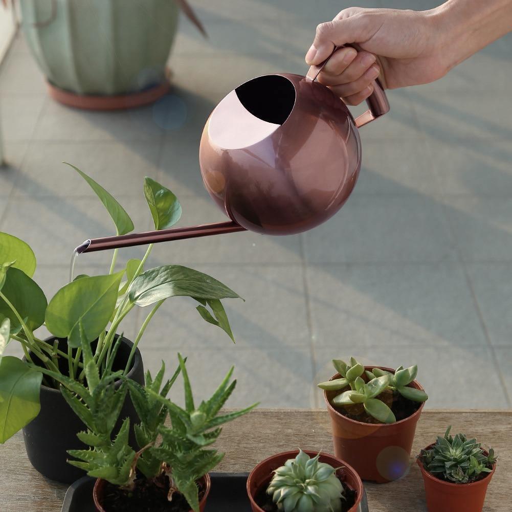Round Flexible Stainless Steel Watering Can