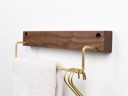 Wooden Towel Stand