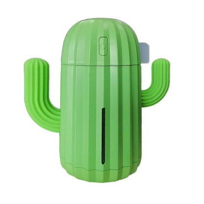 Compact Cactus LED USB Humidifier