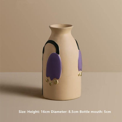 Colorful Ceramic Flower Vases
