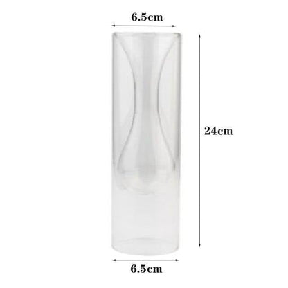 Elegant Glass Bubble Vases