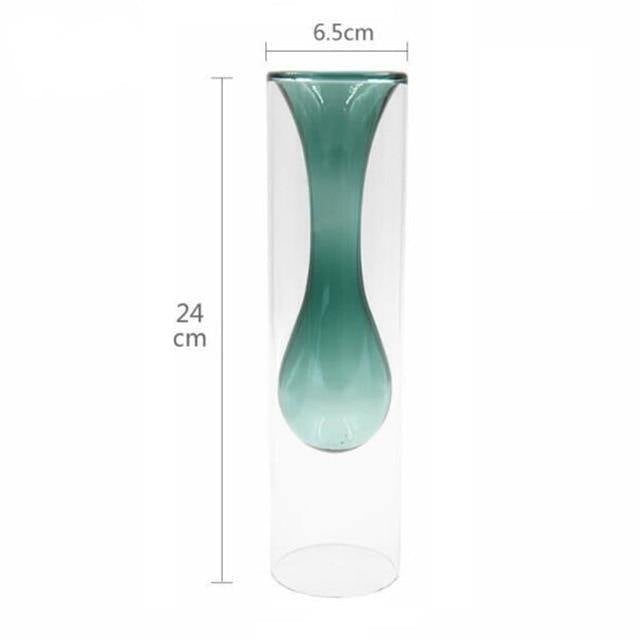 Elegant Glass Bubble Vases
