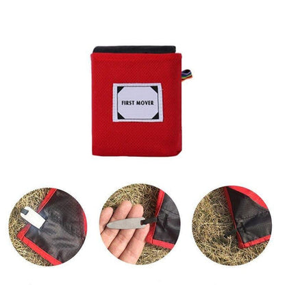 Manta de picnic impermeable y portátil de bolsillo con diseño de fácil limpieza | Alfombrilla ligera para exteriores para la diversión familiar