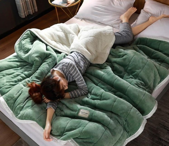 CozyWrap | Manta de forro polar de felpa con suavidad aterciopelada | Comodidad para relajarse durante todo el año