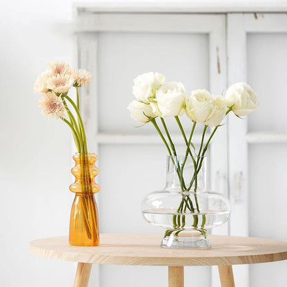 Elegant Glass Bubble Vases