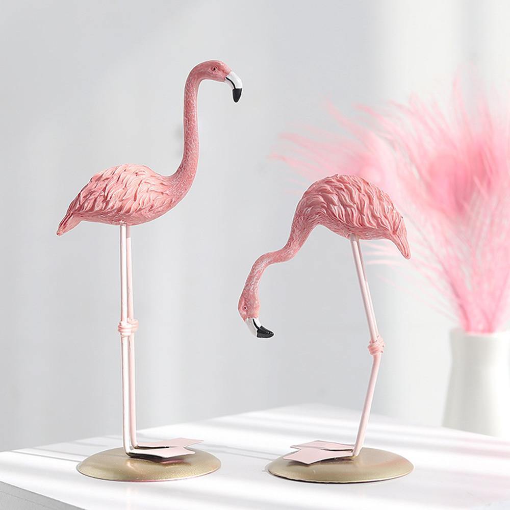 Exotic Flamingo Statuettes