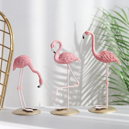 Exotic Flamingo Statuettes