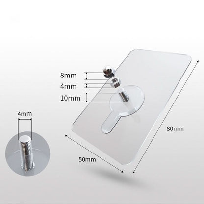 HOLDNEX – Transparent Wall Hooks for Strong Everyday Support