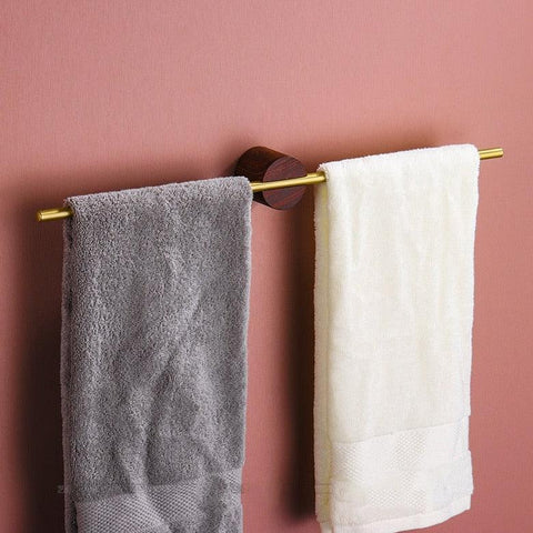 Bexar Towel Rail - Brushed Aluminum, Adjustable Bathroom Towel Rack