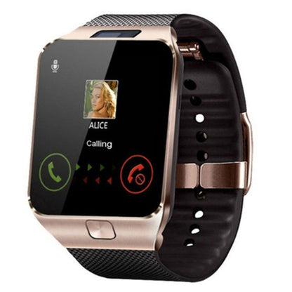 Reloj rastreador de actividad física con pantalla táctil, cámara y conectividad Bluetooth para smartphones iOS y Android
