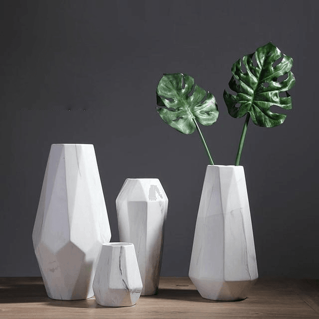 MarbleMosaic™ Modern Vase