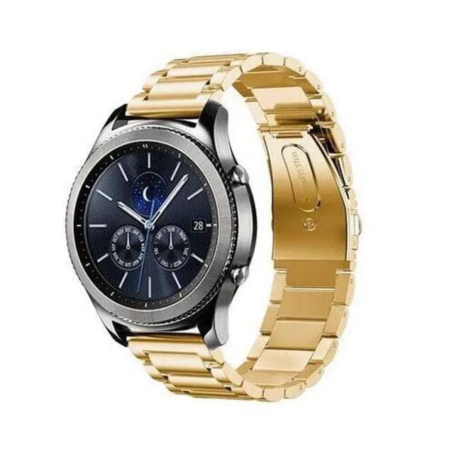 Metal Replacement Strap for Samsung Galaxy Watch – Adjustable Stainless Steel Wristband 18mm 20mm 22mm 23mm Lug Width