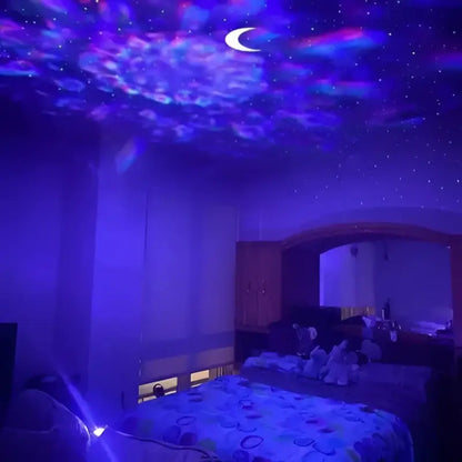 Galaxy Nebula Light Projector with Remote Control for Bedrooms, Living Rooms & Ceilings – Multicolor LED Night Light