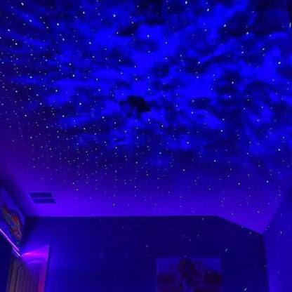 Galaxy Nebula Light Projector with Remote Control for Bedrooms, Living Rooms & Ceilings – Multicolor LED Night Light