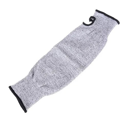 Mangas protectoras anticorte con ranura para el pulgar – Mangas de seguridad nivel 5 para taller, jardinería, carpintería y tareas de cocina