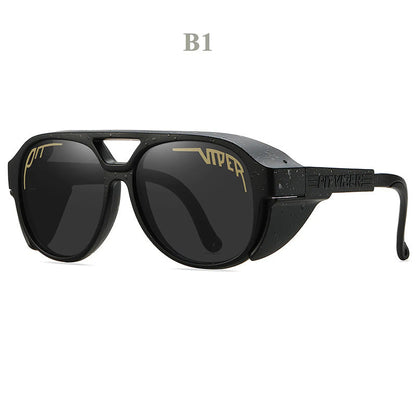 Viper Motorcycle Sunglasses | Windproof UV400 Protection with TAC Lenses | Durable Frame for Ultimate Eye Safety