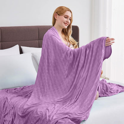 ChillEase | Manta refrescante con tecnología Arc-Chill para quienes pasan calor al dormir | Suave y transpirable para un confort durante todo el año