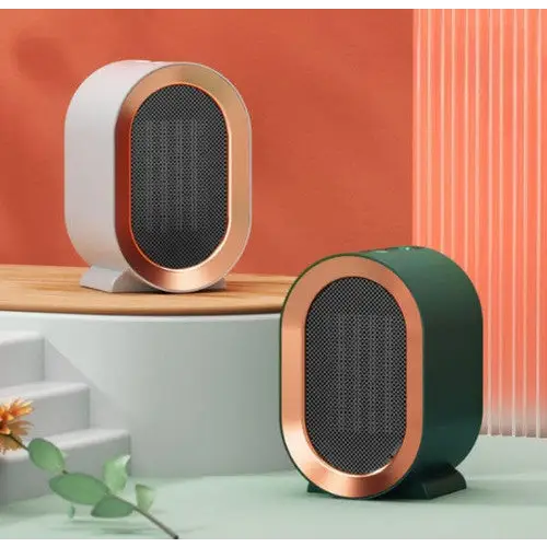 Space Heater 1200W-2000W Compact Electric Fan Heater with Timer and Thermostat for Bedroom Office Bathroom 269 sq ft Personal Room Warmer Qu