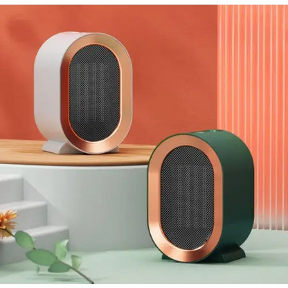 Space Heater 1200W-2000W Compact Electric Fan Heater with Timer and Thermostat for Bedroom Office Bathroom 269 sq ft Personal Room Warmer Qu