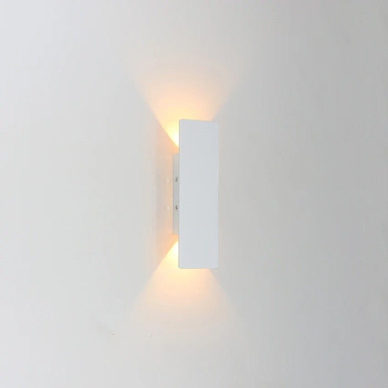 Outdoor LED Wall Sconce Aluminum Weatherproof Up Down Light for Patio Garden Entryway Modern Waterproof Exterior Fixture 2W-24W